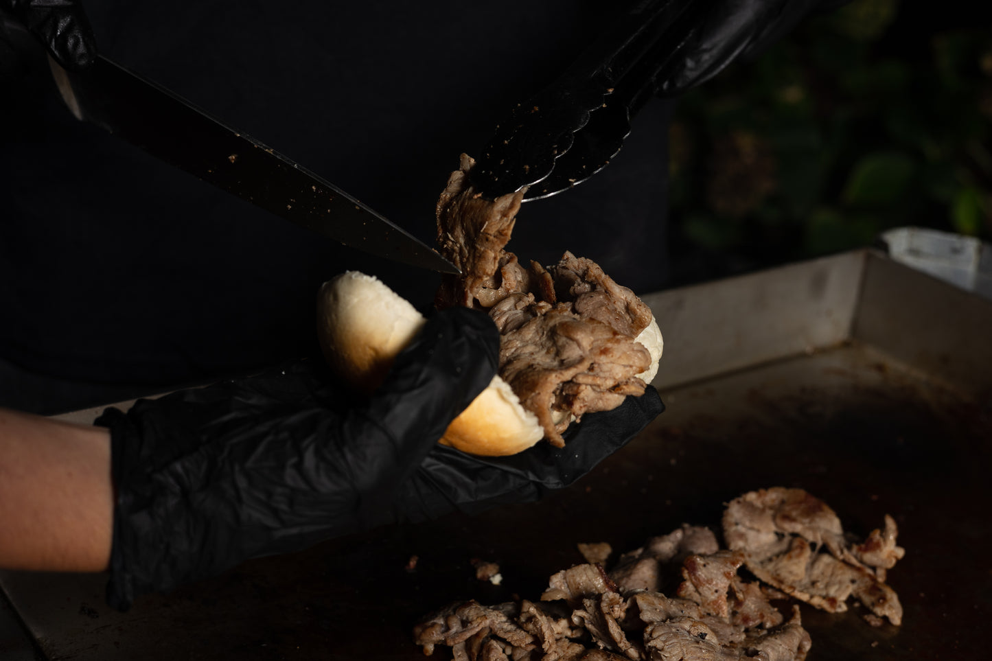 Caja de churrasco italiano